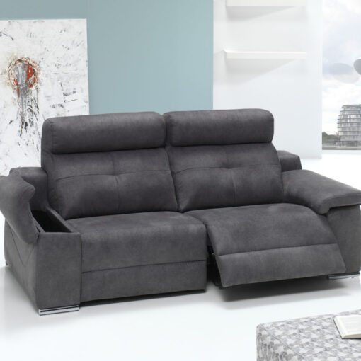 Sofá 3 plazas + divan deslizante mod.600 2